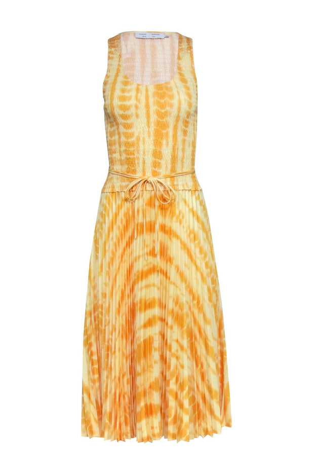 proenza schouler gold dress Fall Winter 2025 Collection Look 21: Binx wears the Bari Dress in Olive Gauzy Jersey and the Uma Ankle Boots Discover the full collection now, at proenzaschouler.com #proenzaschouler