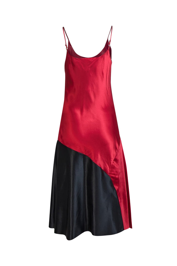 rag & bone Women's Disney's Cruella Silk Slip Dress - Red - Size 2 rag & bone Women's Disney's Cruella Silk Slip Dress - Red - Size 2