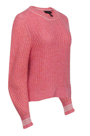 Current Boutique-Rag & Bone - Salmon Pink Blend Knit Sweater Sz M