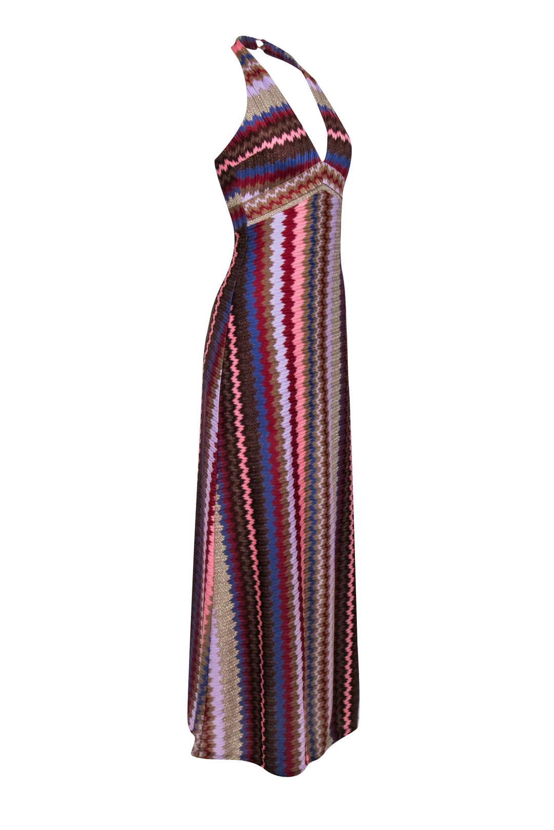 Ramy Brook - Purple, Red, Brown, & Multi Color Chevron "Harlee" Halter Ramy Brook - Purple, Red, Brown, & Multi Color Chevron "Harlee" Halter