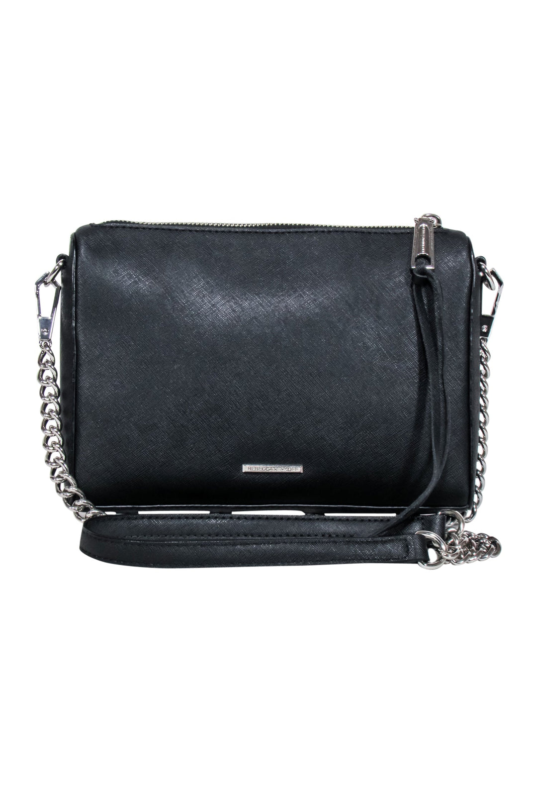 REBECCA MINKOFF ショルダーバッグ Rebecca Minkoff Mini 5-Zip Rocker Leather Crossbody Bag, Blush