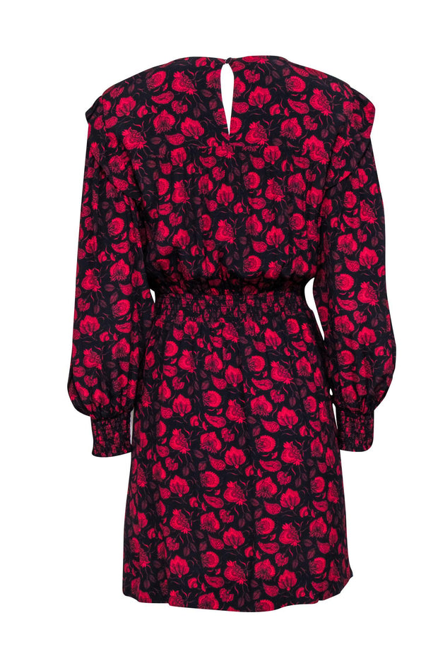 rebecca minkoff red dress Red Dulcie Ruffle Dress