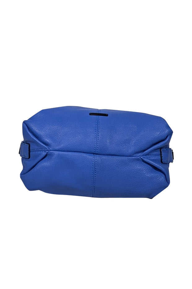 Current Boutique-Rebecca Minkoff - Blue Pebbled Leather Satchel Bag