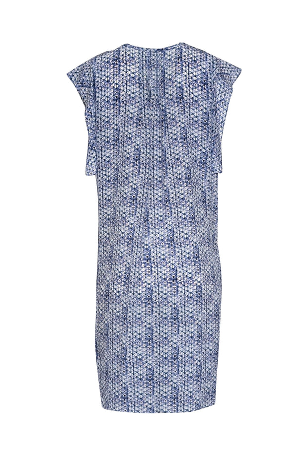rebecca taylor silk pleated dress Rebecca Taylor Silver Lame Pleated Dress | Silver