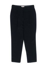Current Boutique-Rebecca Taylor - Black Tailored Straight Leg Pants Sz 4