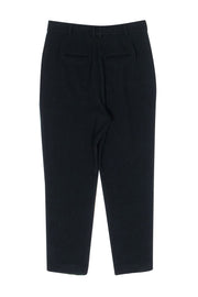Current Boutique-Rebecca Taylor - Black Tailored Straight Leg Pants Sz 4