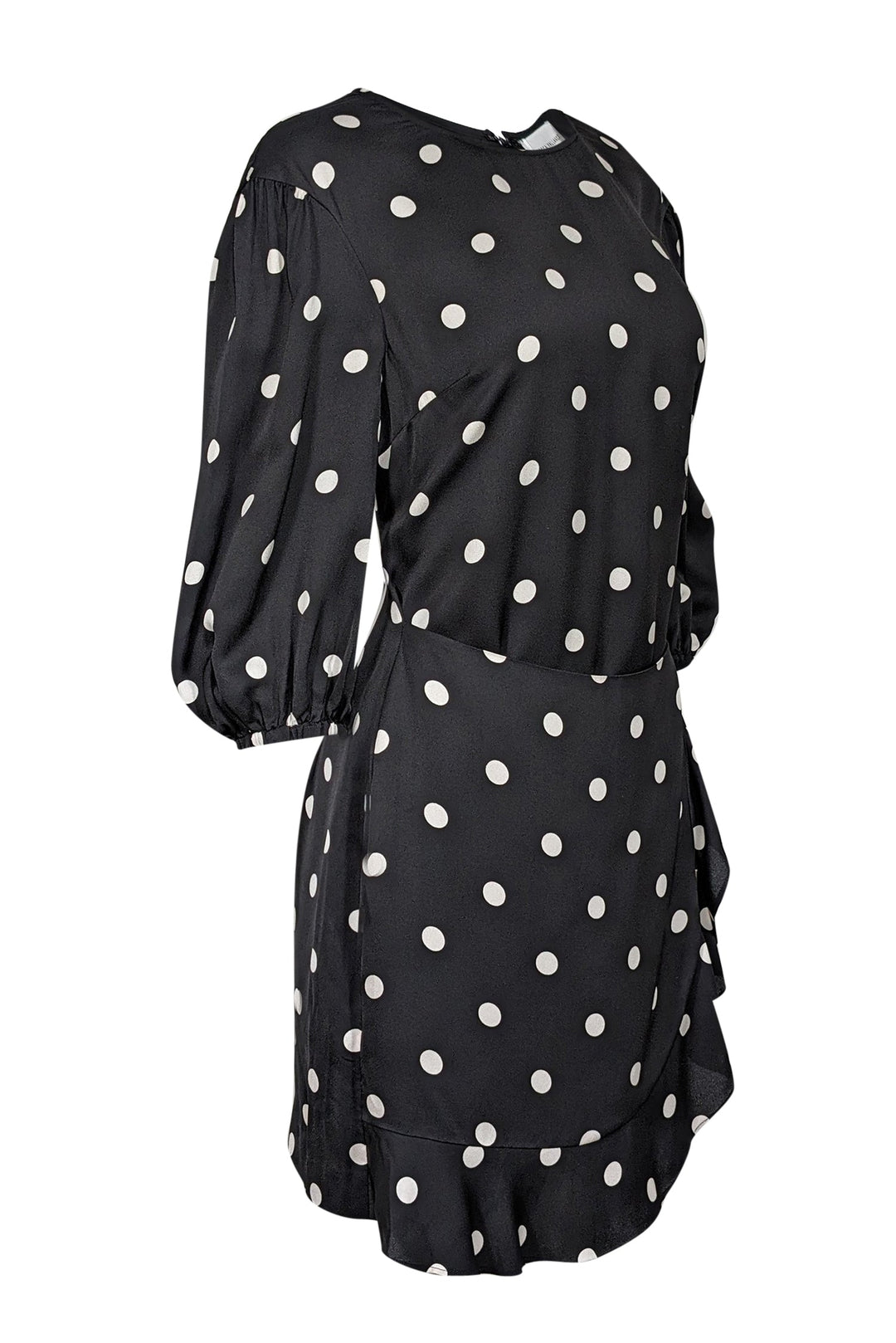 Rebecca Vallance Penelope Long Sleeve Mini Dress Black Spot 8 Rebecca Vallance Penelope Long Sleeve Mini Dress Black Spot 8