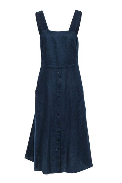 reformation linen button down dress Reformation Coucou Linen Midi Dress