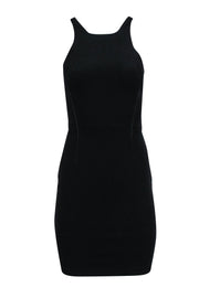 Current Boutique-Reiss - Black Sleeveless Bodycon Dress w/ Sheer Back Sz 0