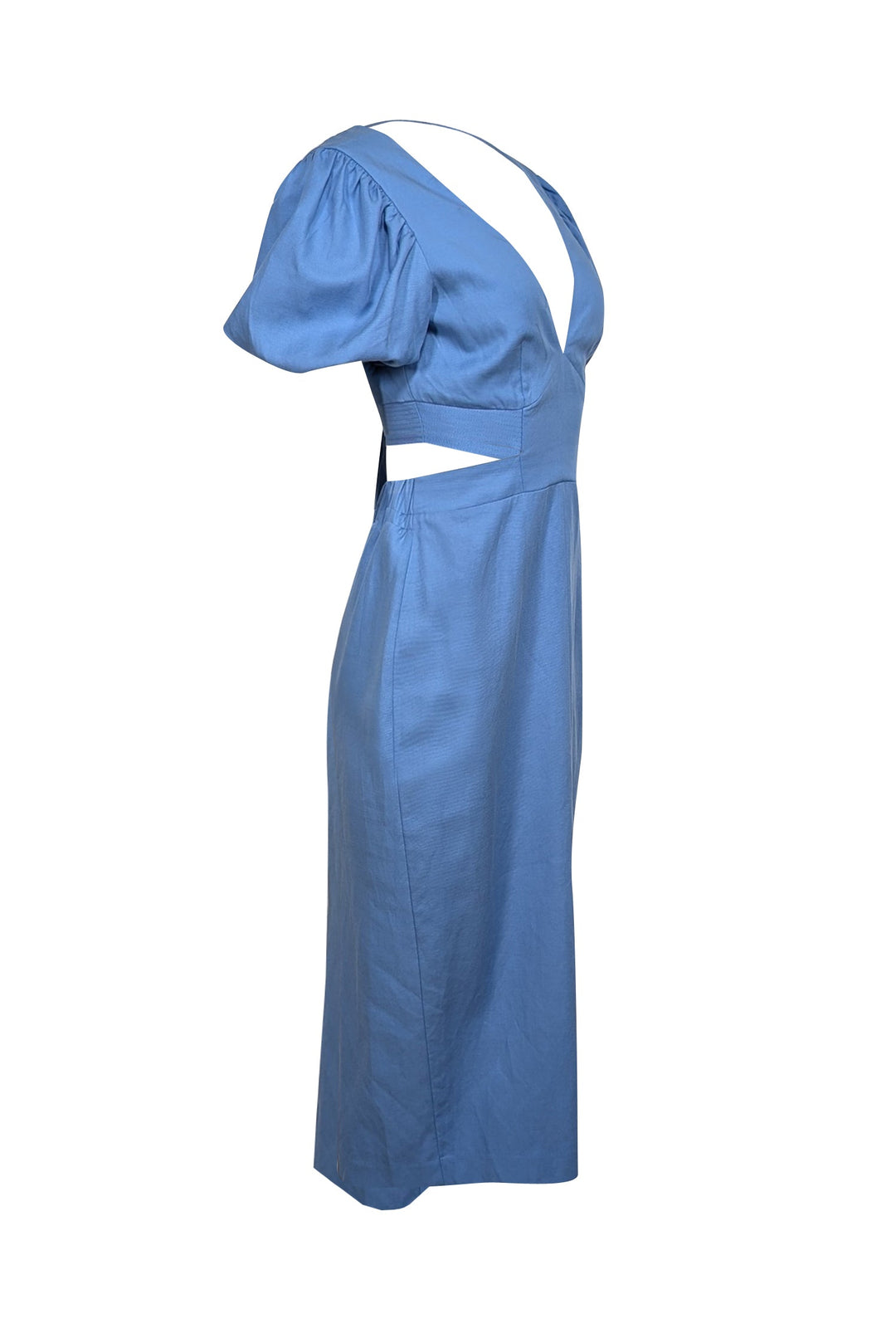 reiss blue midi dress Reiss
