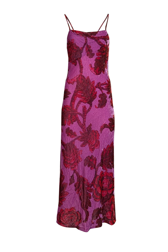 rhode purple dress Rhode Pia Dress In Purple In Glowing Garden - 35% Off