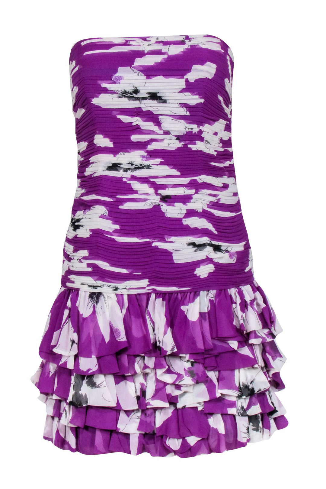 strapless open back dress Robert Rodriguez