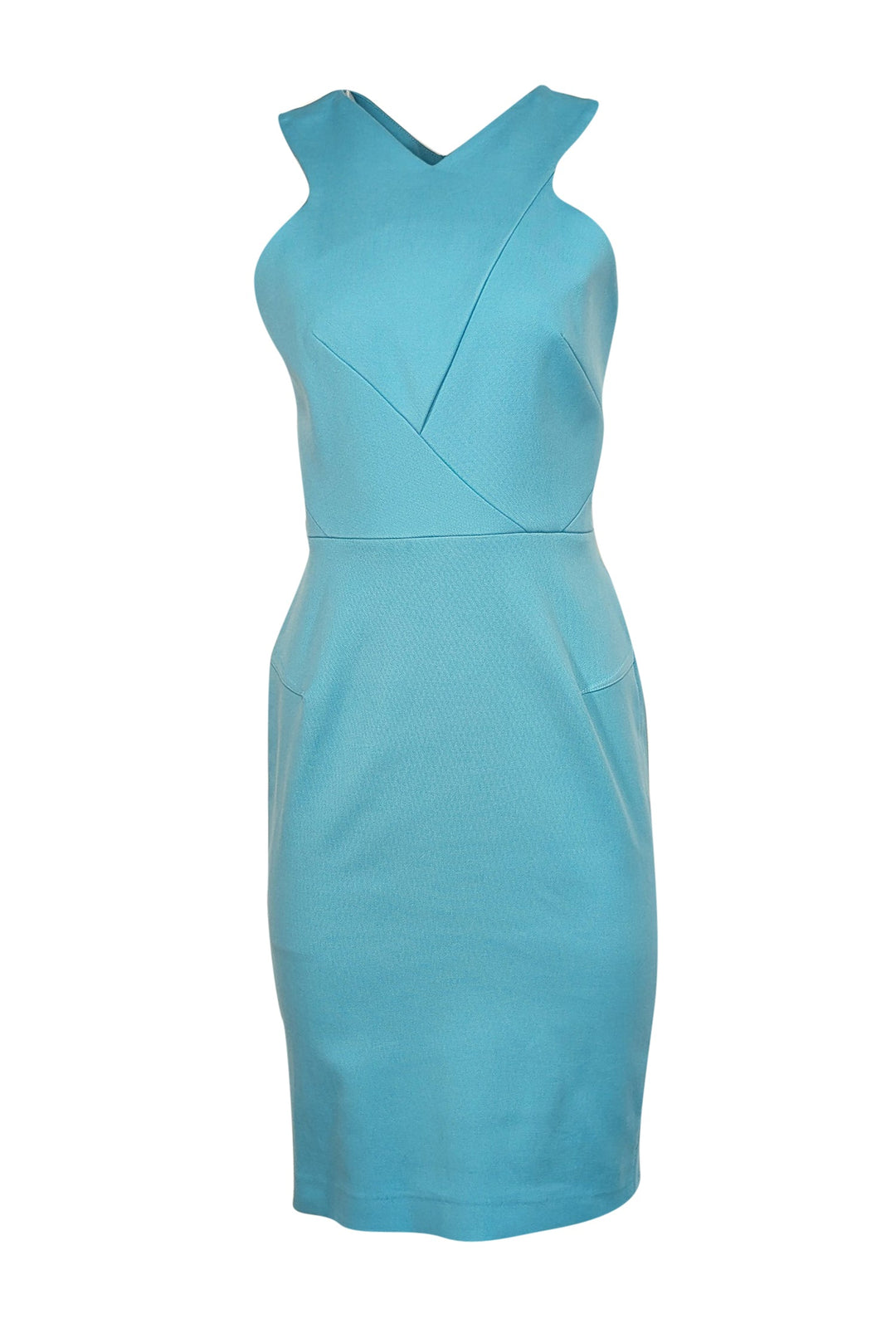 Roland Mouret - Bright Blue Sleeveless Sheath Dress Sz 8 Roland Mouret - Bright Blue Sleeveless Sheath Dress Sz 8