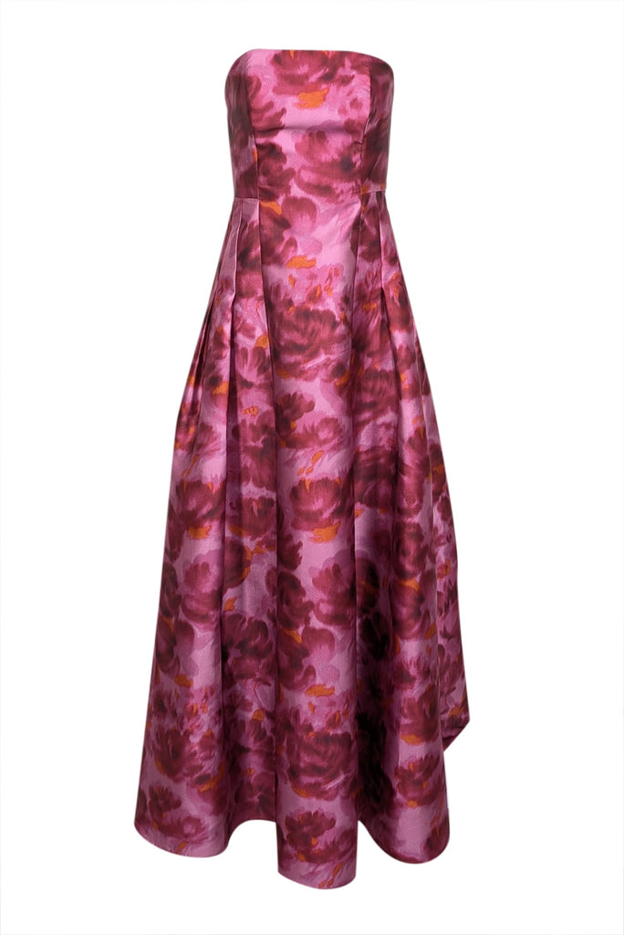 strapless open back dress Bella and Bloom Boutique