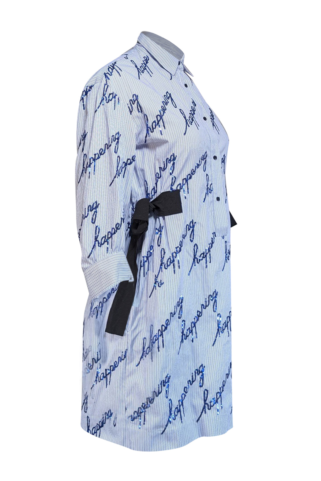 sandro blue dress Sandro