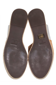 Current Boutique-Schutz - Tan "Thanlia" Platform Espadrilles Sz 8