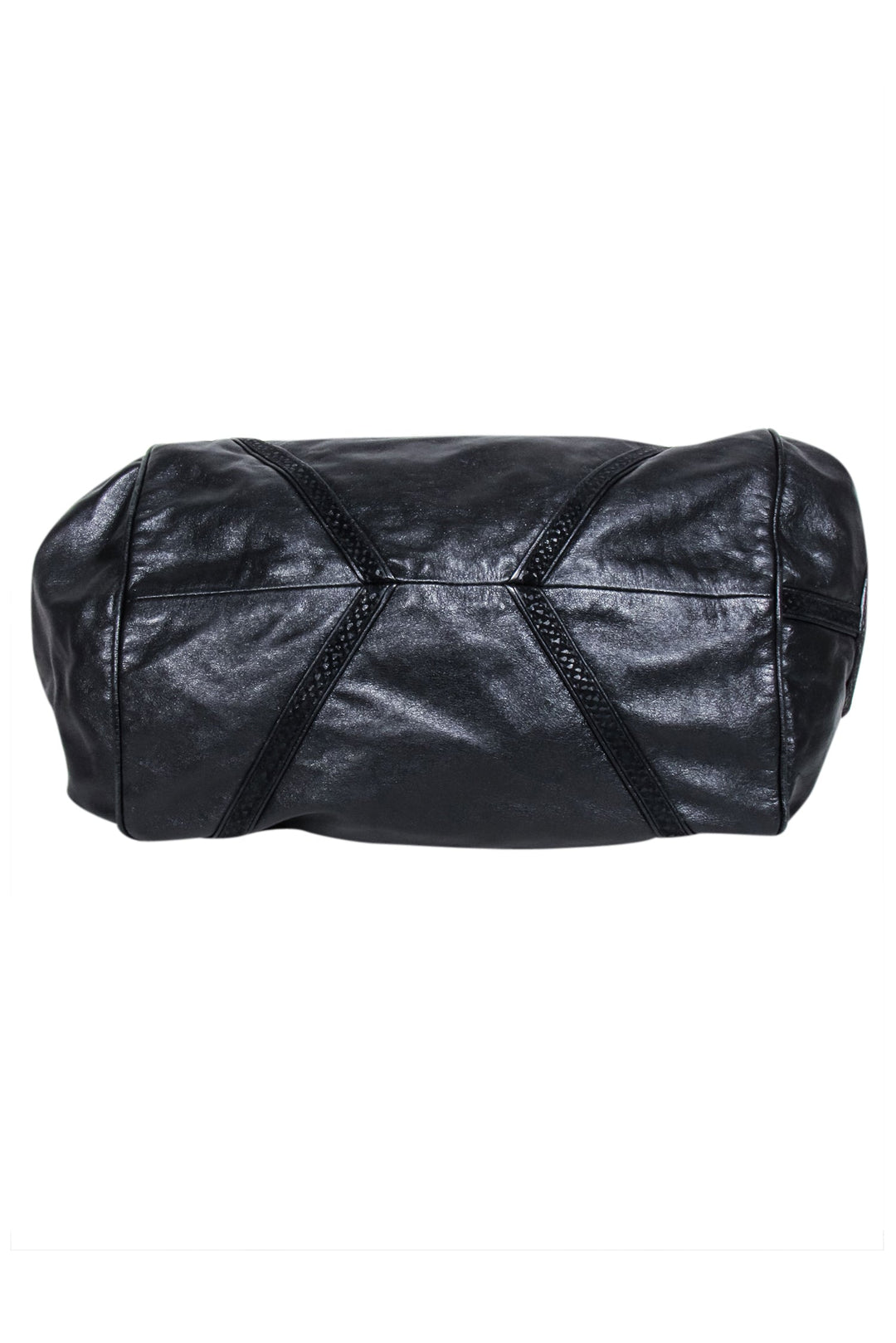 See by Chloe - Black Leather & Suede Drawstring Crossbody See by Chloe - Black Leather & Suede Drawstring Crossbody