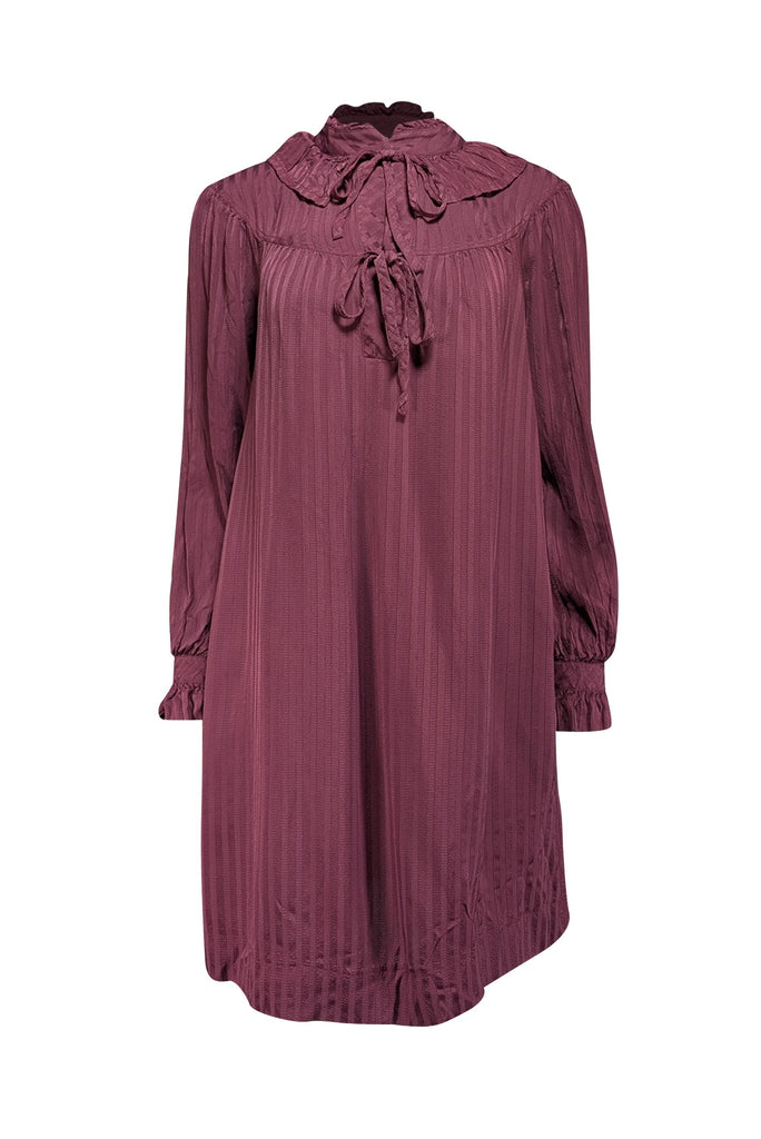 high neck long sleeve shift dress See by Chloe