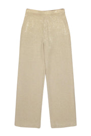 Current Boutique-St. John - Gold Sparkle Knit Pants Sz 6