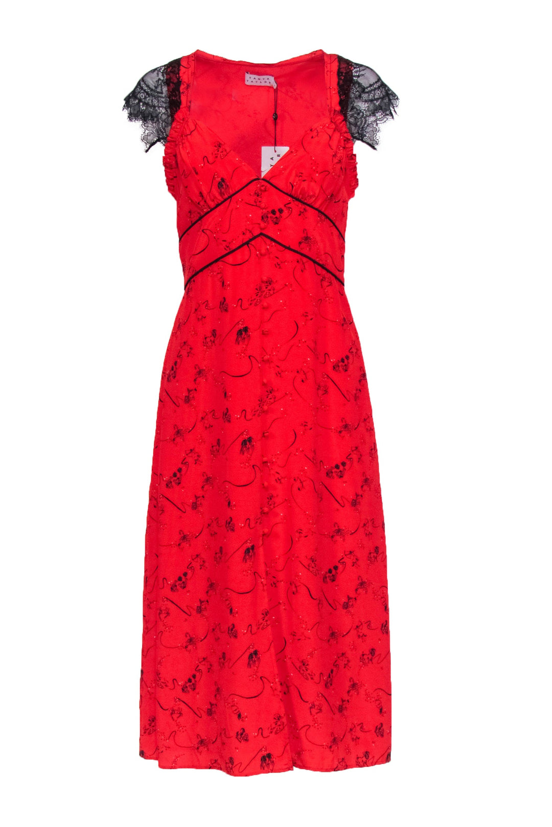 tanya taylor dresses Tavia Dress The bright orange print is sure to make a statement Tanya Taylor - Women's Marla