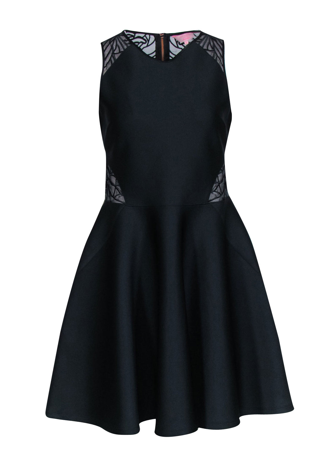green emerald velvet dress Ted Baker