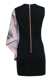 ted baker black and pink dress Baker By Ted Baker Dress Sz 12 Black Pink Multi Layer Party Flower Girl Church