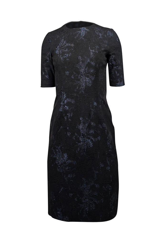 teri jon black evening dress Slim Strap Embellished Bustier Dress – Mac Duggal main image 0