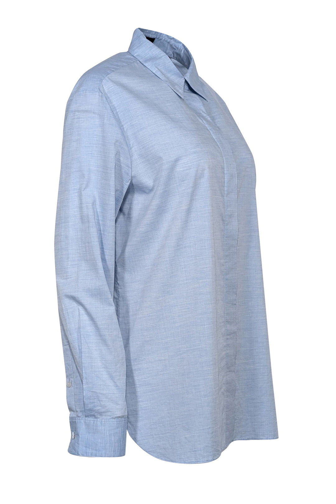 Theory Patch Pocket Collar Shirt, Blue, S