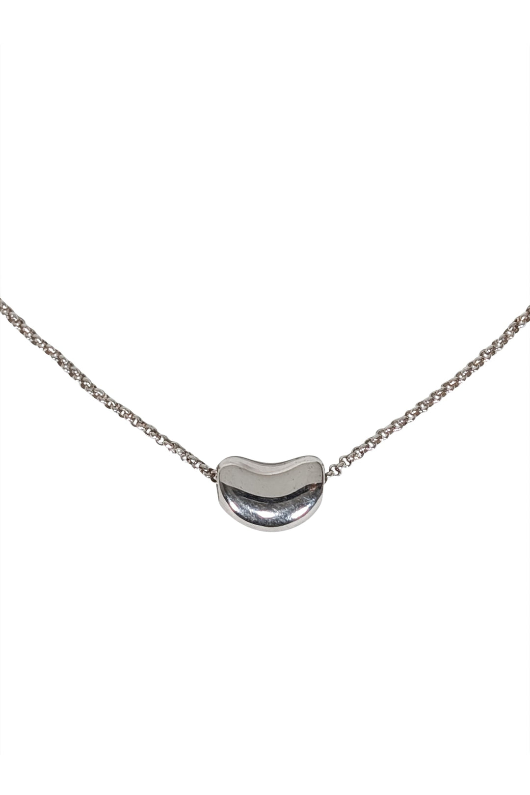 アクセサリー Tiffany Peretti Bean Necklace Silver 925 s-l400.jpg