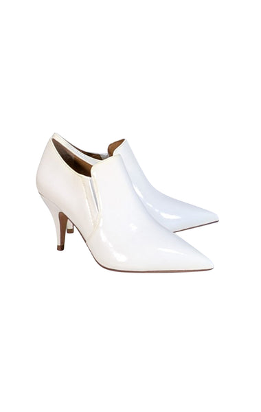 N様用⭐︎Tory Burch ホワイト ハイヒール Tory Burch - White Patent Leather Pointed Toe Heels Sz 7.5