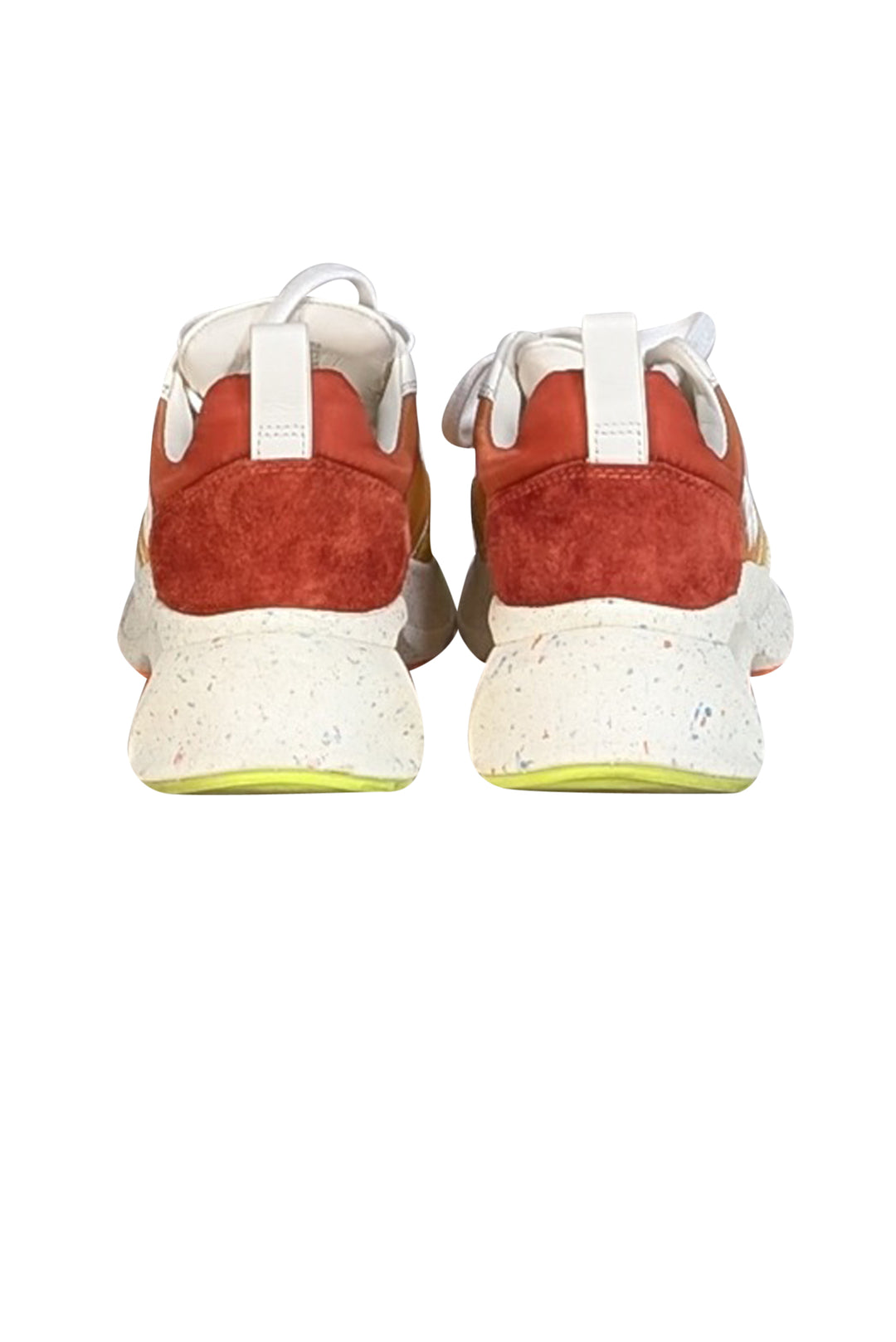 Tory Burch - Yellow, Orange, & Red Ombre Sneakers Sz 6.5 – Current