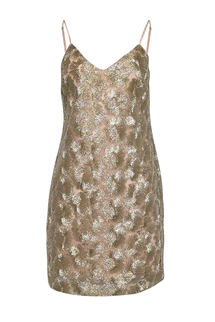 Trina Turk Highlight Women's Dress Gold : 6 Trina Turk Highlight Women's Dress Gold : 6