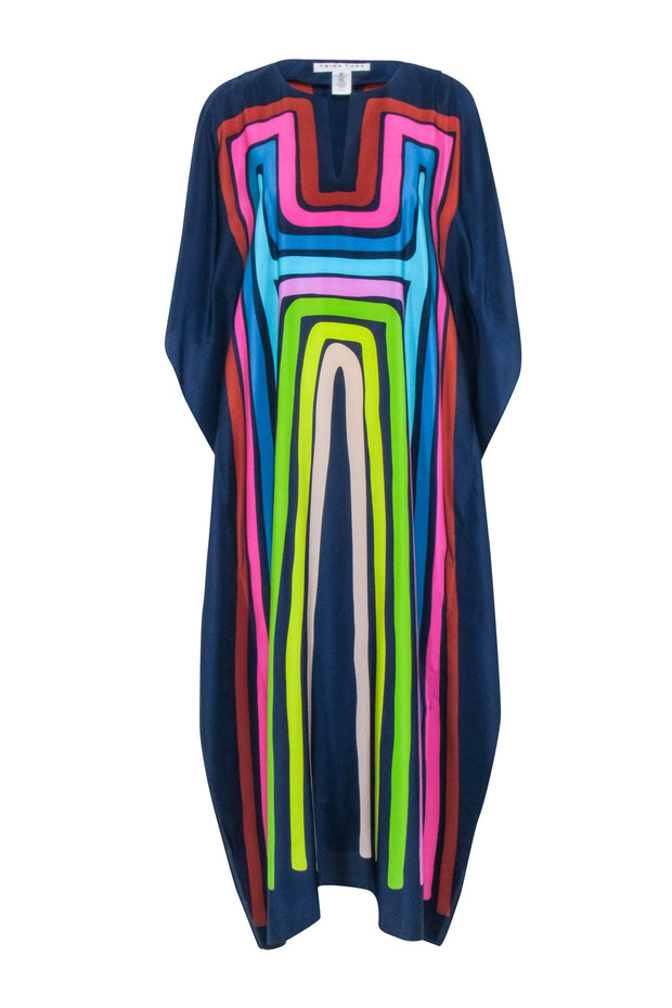trina turk theodora silk maxi dress Theodora Caftan Maxi Dress