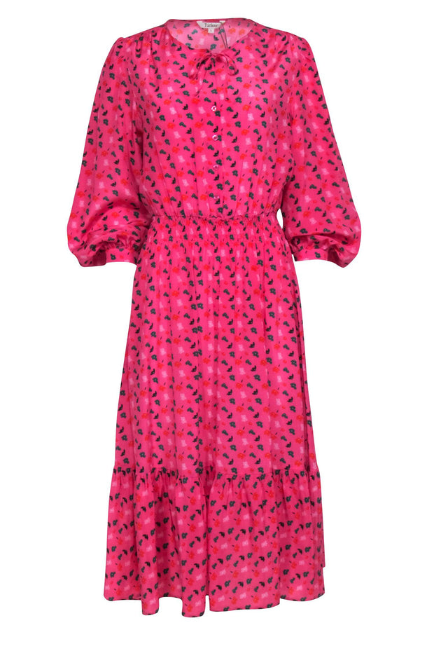pink dress tuckernuck Pink Off The Shoulder Dress