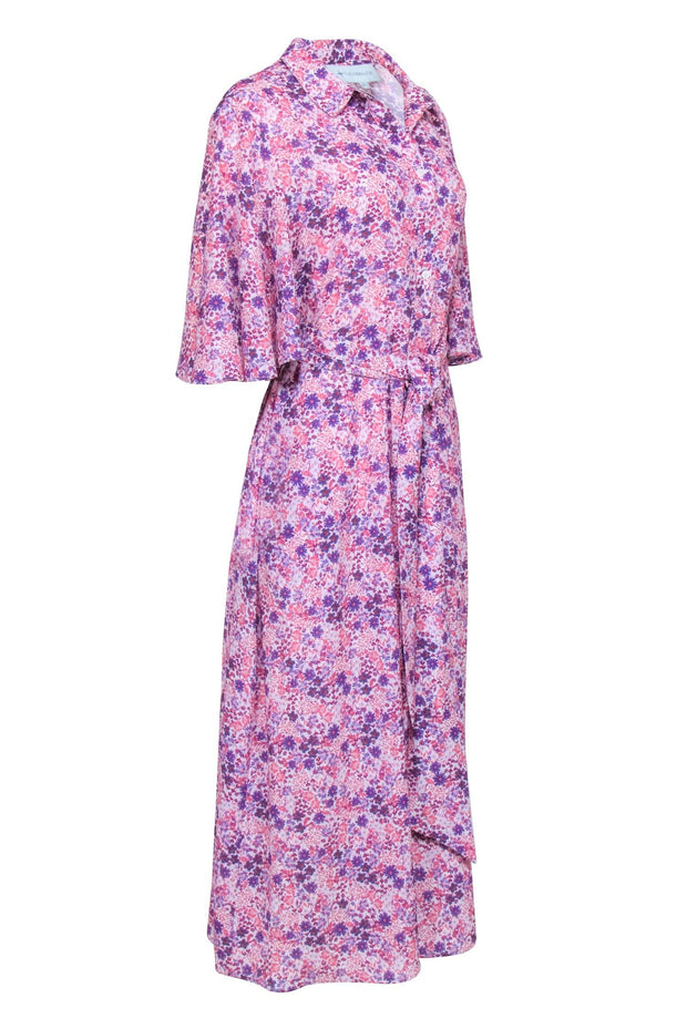 Tuckernuck - Pink & Purple Floral Maxi Dress Sz XXL Tuckernuck - Pink & Purple Floral Maxi Dress Sz XXL