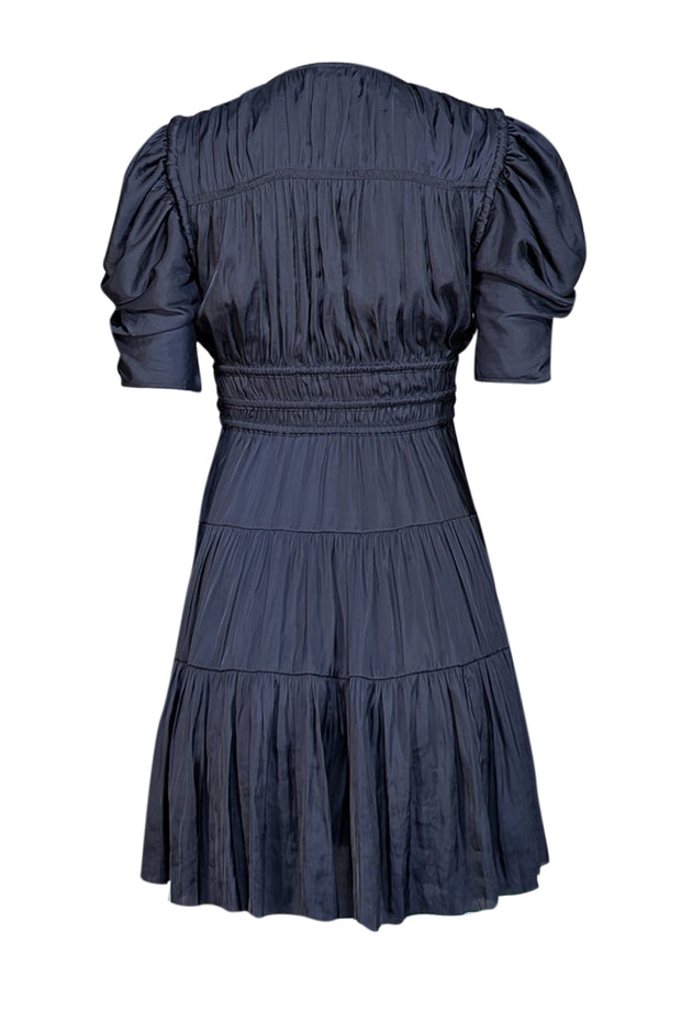 sachin and babi light blue dress Ulla Johnson Azaria sateen dress - Orange