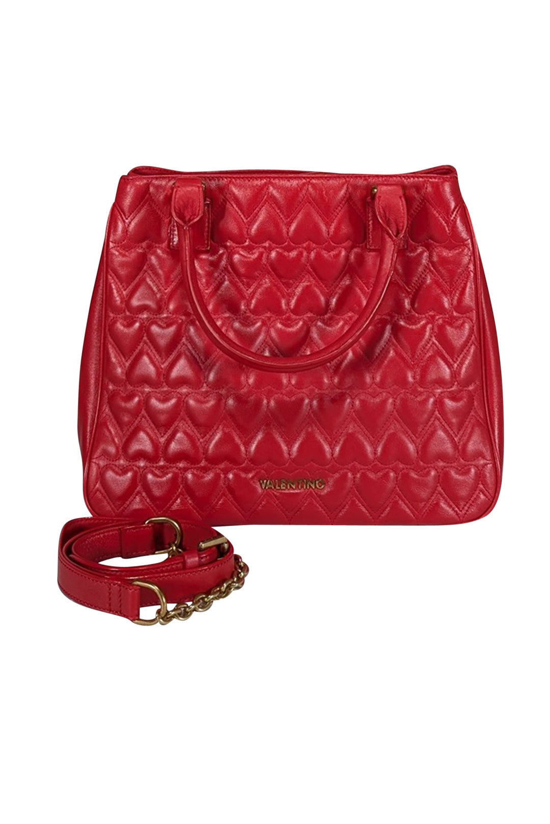 RED Valentino ショルダーバッグ Valentino Red Leather Rockstud Crossbody Camera Bag | Yoogi's Closet