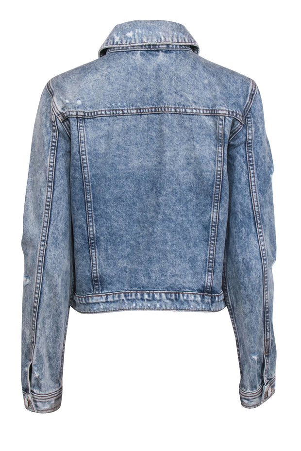 Current Boutique-Veronica Beard - Medium Wash Denim Jacket Sz M