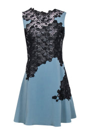 versace collection blue dress Versace
