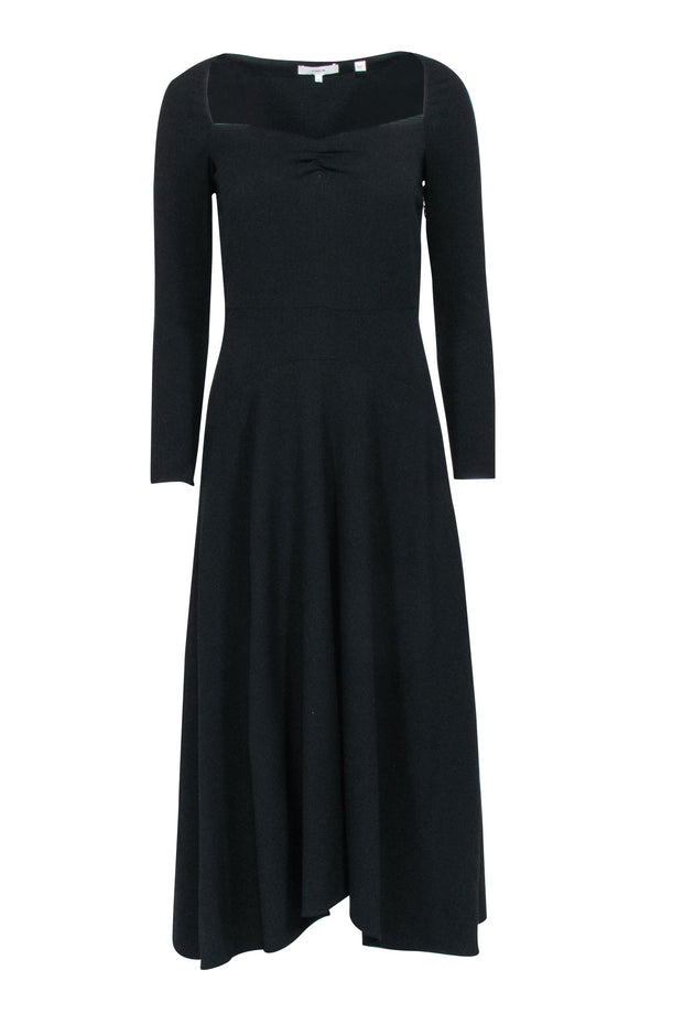 Vince - Black Long Sleeve Midi Dress Sz 0 Vince - Black Long Sleeve Midi Dress Sz 0
