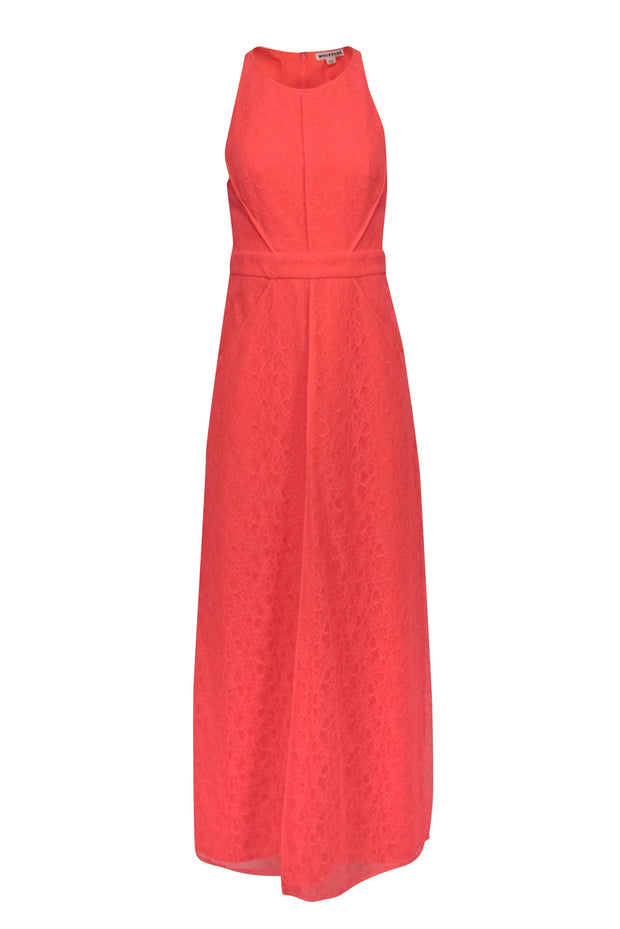 Whistles - Neon Coral Lace Formal Dress Sz 8 Whistles - Neon Coral Lace Formal Dress Sz 8