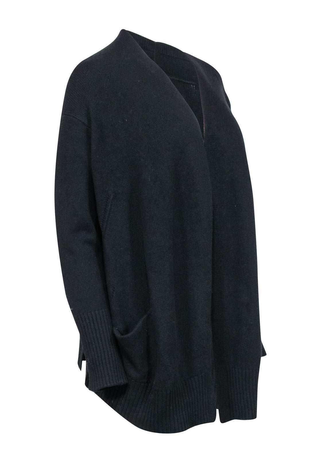 Zadig & Voltaire - Black Cashemere Blend Cardigan w/ Rhinestone