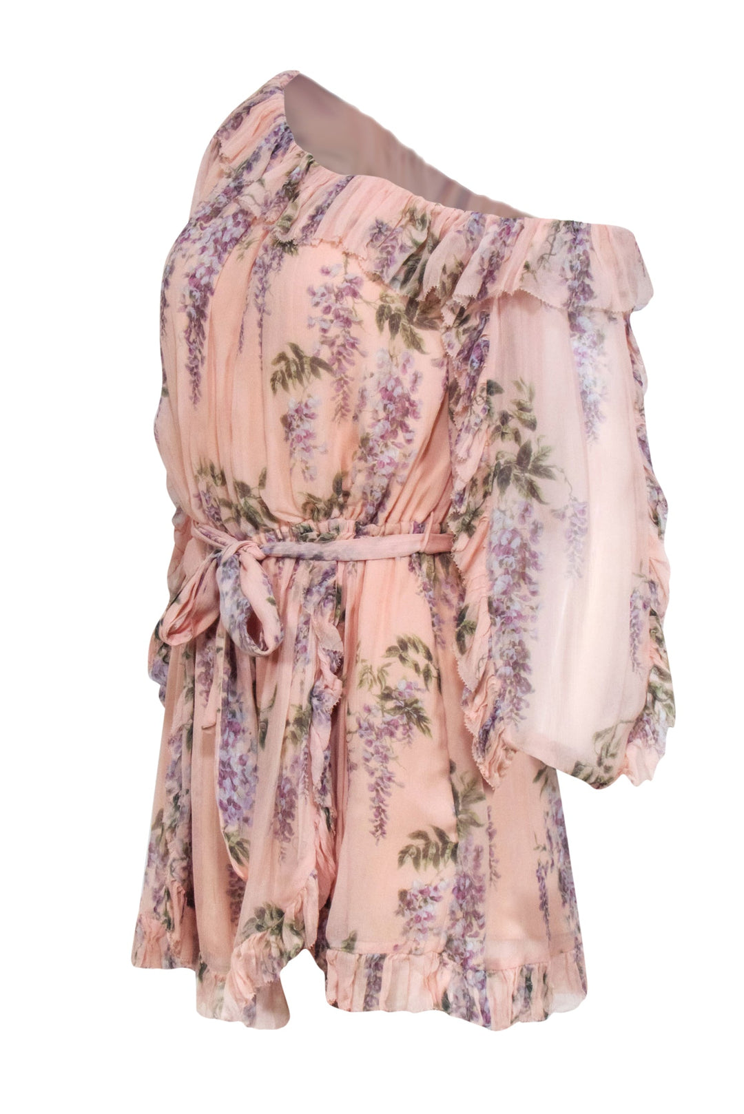 zimmermann off the shoulder floral dress Zimmermann