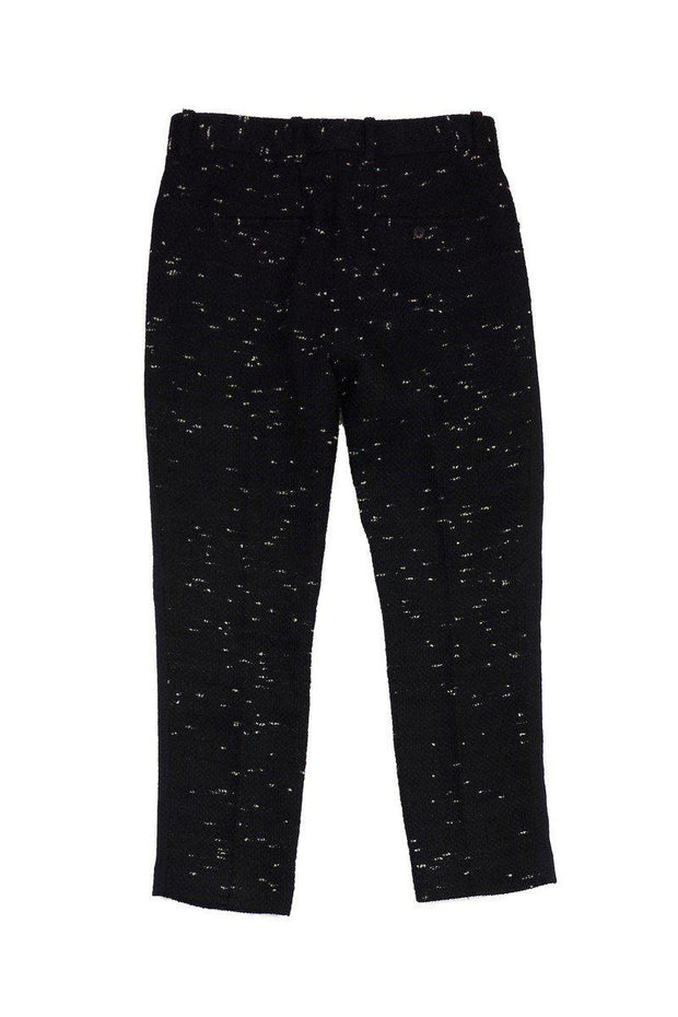 Current Boutique-3.1 Phillip Lim - Black & Ivory Tweed Straight Leg Pants Sz 8