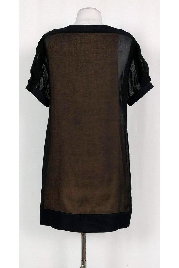 Current Boutique-3.1 Phillip Lim - Black Nude Lining Dress Sz 2