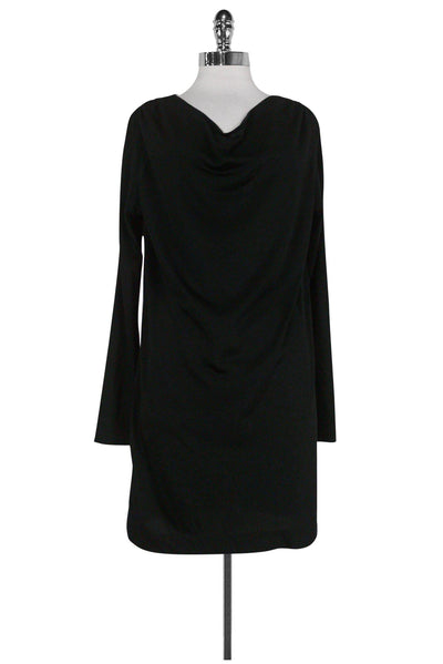 Current Boutique-3.1 Phillip Lim - Black Scoop Neck Dress Sz M