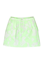 Current Boutique-3.1 Phillip Lim - Green & White Marbled Miniskirt Sz 4