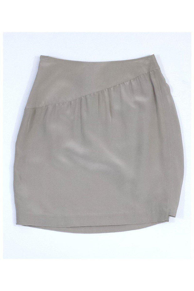 Current Boutique-3.1 Phillip Lim - Grey Silk Petal Skirt Sz 0