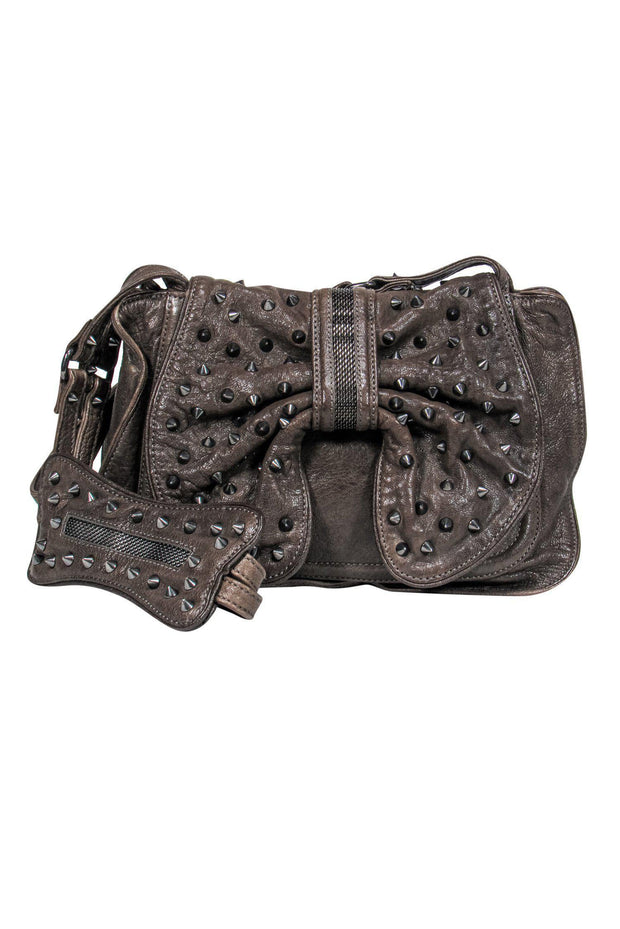Current Boutique-3.1 Phillip Lim - Leather & Metal Studded Purse