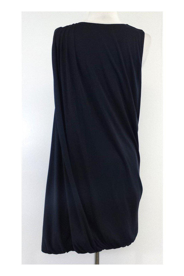 Current Boutique-3.1 Phillip Lim - Navy Sleeveless Silk Bubble Hem Dress Sz M